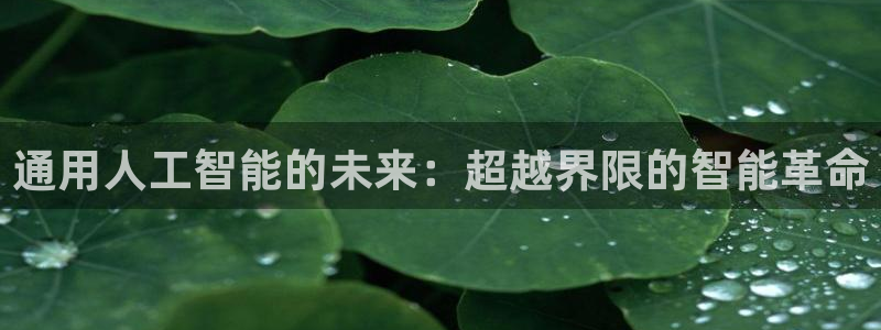 通用人工智能的未来：超越界限的智能革命